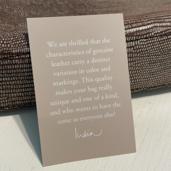 India Hicks Island Gecko Insider Pouch Clutch Bag - Picture 13 of 13